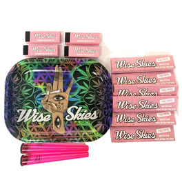 Pink Small Hand Design Rolling Tray Set