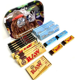 Wise Skies Gorilla Small Rolling Tray Set