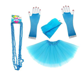 Baby Blue 80s Outfit Instant Kit