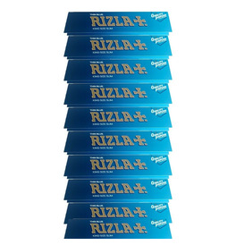 12 Rizla Blue Kingsize Slim Rolling Papers