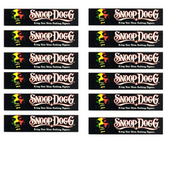 Snoop Dogg King Size Slim Rolling Papers (12 Booklets)