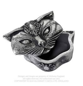 Sacred Cat Trinket Box by Alchemy 