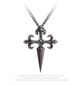 Santiago Cross Pendant Necklace by Alchemy 