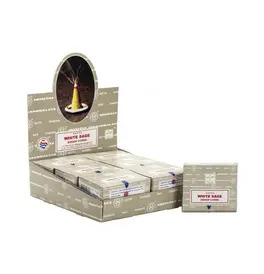 Satya White Sage Dhoop Cones