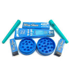 Blue Rolling Paper Set Gift Set