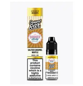 Dinner Lady Desserts Bar Salt Salted Caramel Waffle 10ml