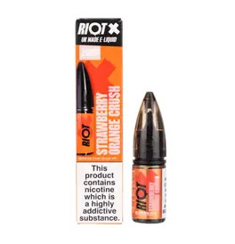 Riot Squad X Strawberry Orange Crush Nic Salt E-Liquid