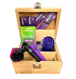Wise Skies Purple Berry Natural Mini Rolling Box Set 