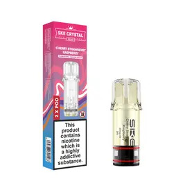 Ske Crystal Plus Prefilled Pods (Pack of 2) - Cherry Strawberry Raspberry