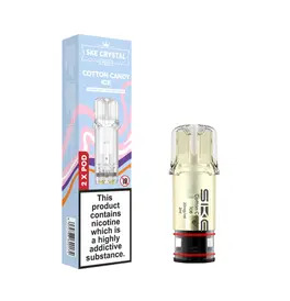 Ske Crystal Plus Prefilled Pods (Pack of 2) - Cotton Candy Ice