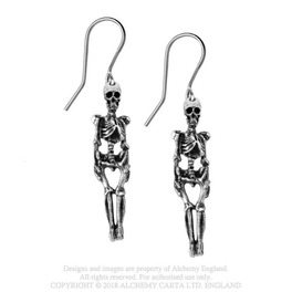 Skeleton Earrings by Alchemy