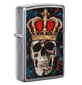 Skull King Design Zippo Lighter