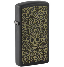 Skull Design Zippo Lighter