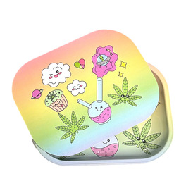Wise Skies Cute Bong Small Rolling Tray Cover