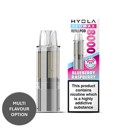 Hyola Pro Max 8000 Prefilled Replacement Pods - Blueberry Raspberry