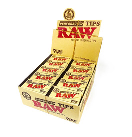 Raw Perforated Wide Tips (Box Of 50)