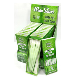 Wise Skies Green Pack Of 12 Cones (Box of 20)