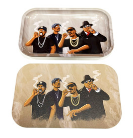 Wise Skies Rappers Medium Rolling Tray Cover