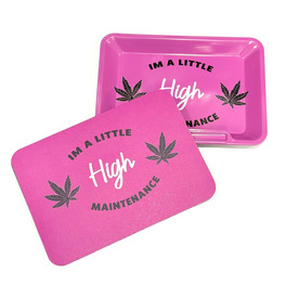 Wise Skies High Maintenance Pink New Small Rolling Tray Cover