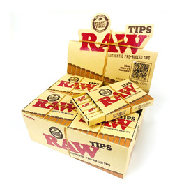 Raw Pre-Rolled Tips (Box of 20)