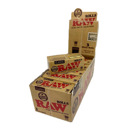 Raw Classic 3M Rolls (Box of 12)