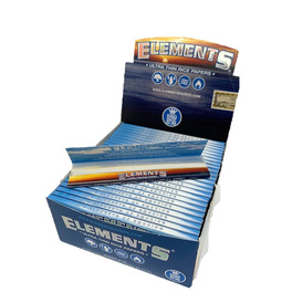 0Elements King Size Slim Rolling Paper (Box Of 50)