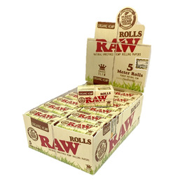 Raw Organic 5M Rolls (Box of 24)