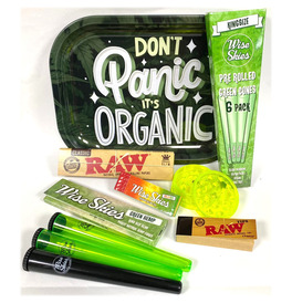 Don't Panic It's Organic Rolling Tray Set