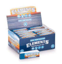 Elements Non-Perforated Filter Tips (Box Of 50)