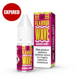 EXPIRED Flavour Wave Banana Berry E-Liquid (Box Of 10)