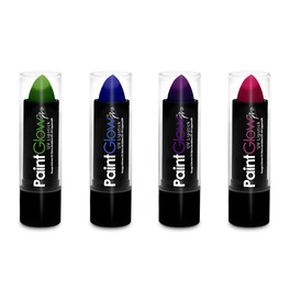 Pack of 4 PaintGlow UV Lipstick