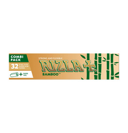 Rizla Bamboo King Size Slim Rolling Paper with Roach 