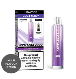 Hawcos X Lost Mary Pro Max 7000 Prefilled Kit - Summer Dream Grape