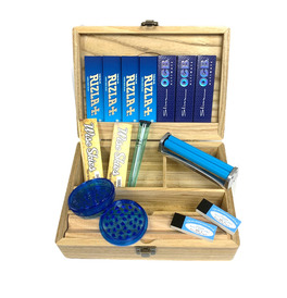 Rizla Large Wooden Rolling Box Set 