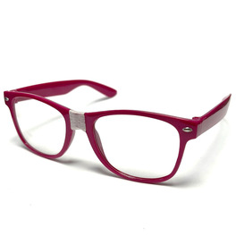 Pink Geek Glasses