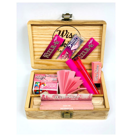 Wise Skies Pink Rolling Box Package