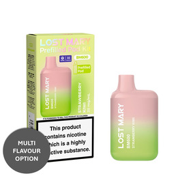 LOST MARY BM600 Vape Kit Legal Prefilled  - Strawberry Kiwi