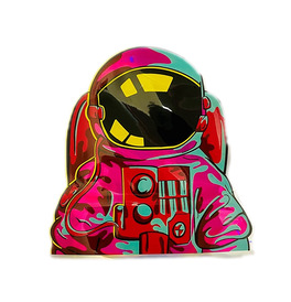 Space Man Smell Proof Bag