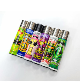 Clipper Lighter Assorted Pack of 6
