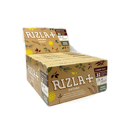 Rizla Bamboo King Size Slim Rolling Paper with Roach 