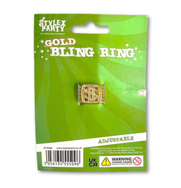 Gold Bling Ring