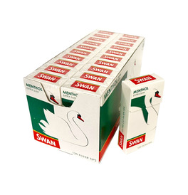 Swan Extra Thin Menthol Filter Tips (Box of 20)