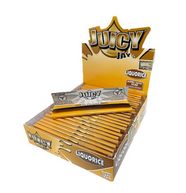 Juicy Jay Liquorice Kingsize Rolling Paper (Box Of 24)