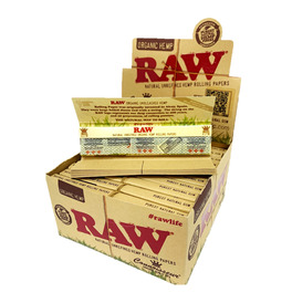Raw Organic Hemp Connoisseur King Size Slim Papers