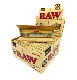 Raw Classic Connoisseur King Size Slim Papers (Box Of 24)