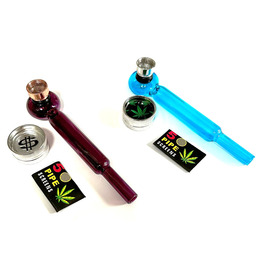Glass Pipe with Grinder