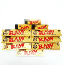 Raw Rolling Paper Bundle Set