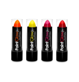 Set of 4 PaintGlow UV Lipstick