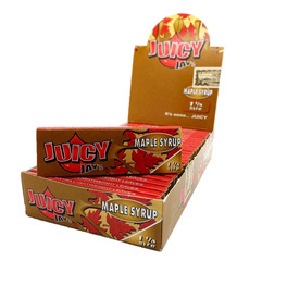 Juicy Jay Maple Syrup 1 1/4 Rolling Paper (Box of 24)