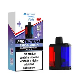 Hayati Pro Ultra+ 25K Replacement Pods - Blueberry Raspberry / Mr Blue